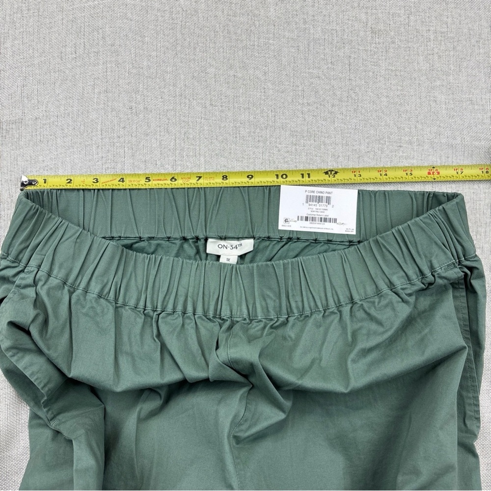 On 34th Women's Trendy Plus Size Pull-On Chino Pants - Picture 6 of 8